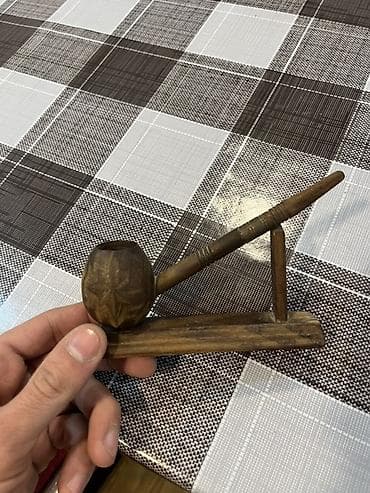 Digər ev dekoru: Fiqur, Taxta, rəng - Qəhvəyi — 4