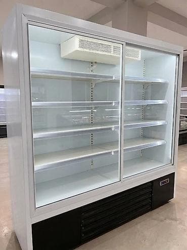 Ticarət vitrin soyuducu - Tip: Şaquli vitrin soyuducu (self-service
