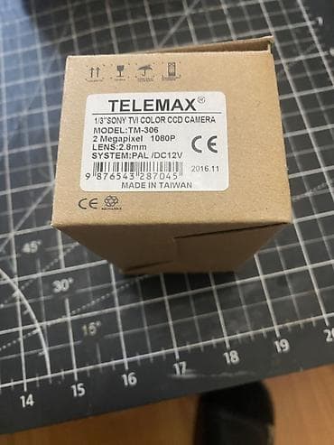 TELEMAX TM-306 nəzarət kamerası - Tip: 1/3" Sony TVI Color CCD kamera
