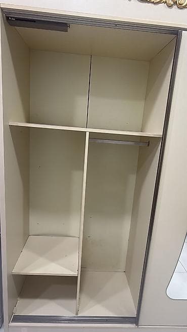 yatağ mebili: İkinəfərlik çarpayı, 2 tumba, Dolab — 5