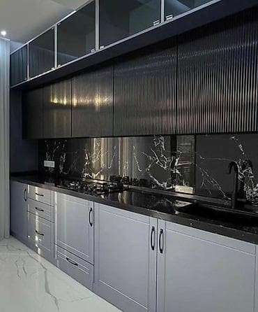 Sifarişlə mətbəx dəsti, Özü çəkən petlələr, Sadə laminat, Kredit yoxdur, Pulsuz çatdırılma