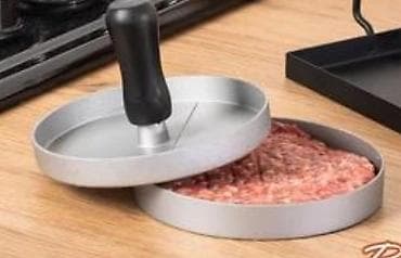 Burger kotleti forması – əl presi bərabər qalınlıqda, dairəvi burger lalafo.az -da Burger kotleti forması – əl presi bərabər qalınlıqda, dairəvi burger