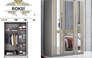 Roksi geyim dolabı,qarderob,şkaf Fabrik istehsalı mebellərin topdan