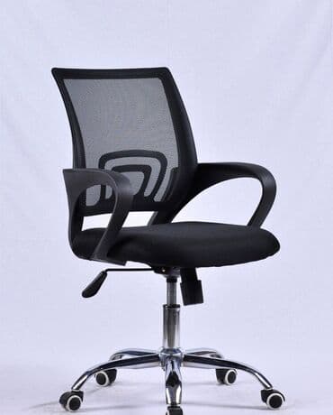 стул офисный: Новый, С колесиками, Рукояти не регулируются, Ткань — 2