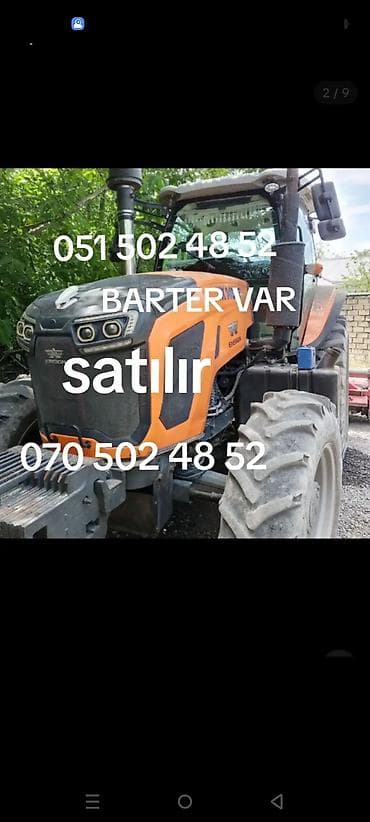 traktor qoşqu: Ensign markalı kənd təsərrüfatı traktoru satılır. Şəkillərdə narıncı — 1