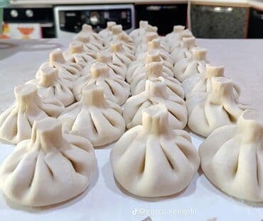 dönər əti sifarişi: Tam halal mal əti və qoyun əti qarışığ gürcü xəngəli. 1 ədədi 55 — 2