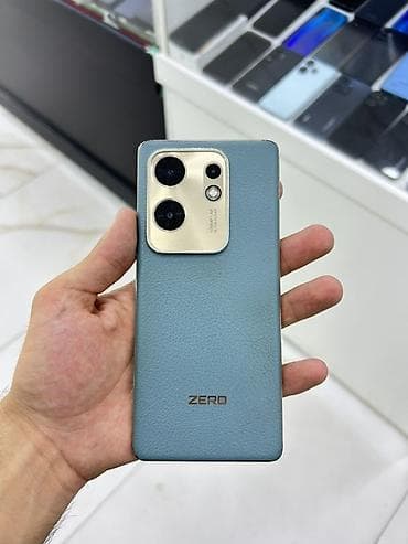 notebook ram 8: Infinix Zero 30, 256 GB, rəng - Göy, Simsiz şarj, Face ID — 1