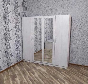 dəmir şkaf: Распашной, 4 двери Прямой шкаф, Гардеробный шкаф — 2