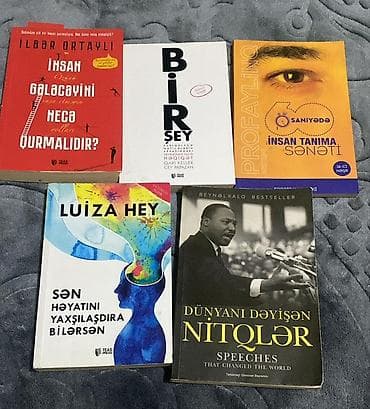 İdman və hobbi: Kitab dəsti – müxtəlif janrlar və müəlliflər 1) Nizami Gəncəvi – — 9