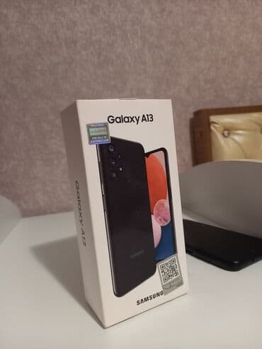 monitör ikinci el: Samsung Galaxy A13, 64 GB, rəng - Mavi, Barmaq izi, İki sim kartlı, Face ID — 5
