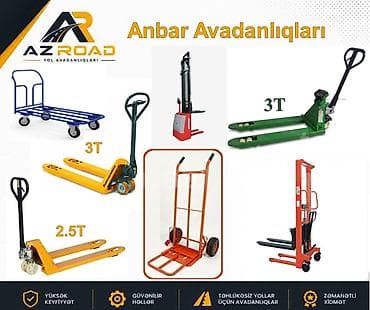 Автокресла: Anbar avadanlığı ✅ Taşıma Kapasitesi: 2.5T ✅ Çatallar Arası Mesafe — 1