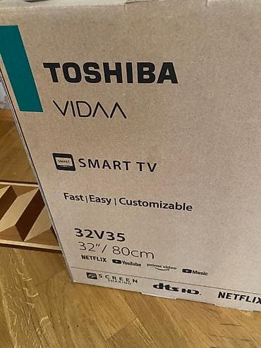Yeni Televizor Toshiba 32" Ünvandan götürmə — 2