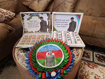 Vətənə Xidmətə Gələn Əsgər üçün Xüsusi Hədiyyə Dəsti - Şəxsi dizaynlı