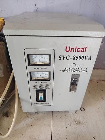 Unical SVC-8500VA avtomatik AC gərginlik tənzimləyicisi - Güc: 8500