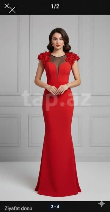 Ölçü:38.Gözəl ziyafət libası.Yenidir.Heç geyinilməyib.Heç bir qüsuru