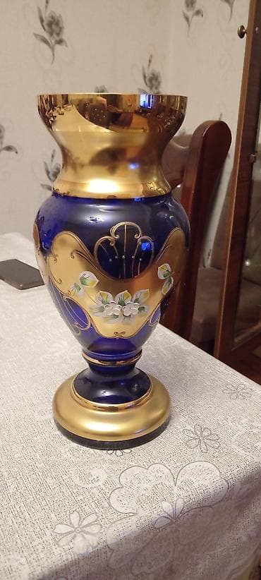 Bohemia üslubunda dekorativ şüşə dəsti - Material: yüksək keyfiyyətli — 2