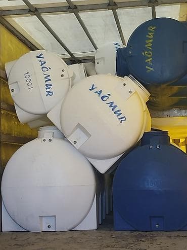 Шланги: Бак, Пластик, 1000 л. л — 6