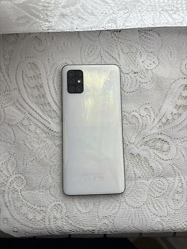 iphone 15 barter: Samsung Galaxy A51, rəng - Ağ — 1
