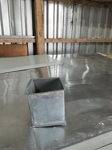 Tavan: Məhsul: Qalvanizli sacdan hazırlanmış kvadrat hava kanalı — 2