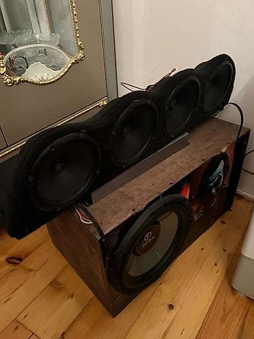 iphone kredit: Maşın üçün audio sistemi – komplekt: - Subwoofer: Q-Bass markalı, iri — 1