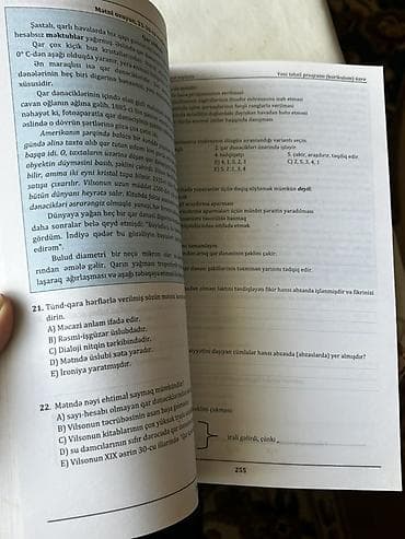 hədəf az dili kitab: Məhsul: “Azərbaycan dili – Test toplusu (111 mətn)” Müəlliflər: Tuncay — 3