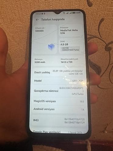 canon 6 d: Honor X5b Plus, 128 ГБ, цвет - Голубой, Сенсорный — 7