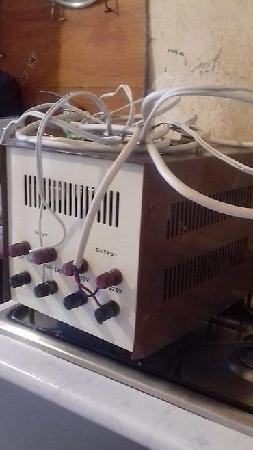 ev saati: AC gərginlik stabilləşdiriciləri (2 ədəd) 1) EMKAY AVR-500W - Model — 6