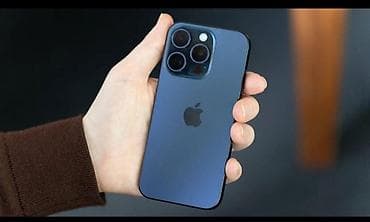 iphone 5 's: Iphone 15 pro max.Yaddaş 512GB.pil 87.Rəng mavi titanium.Əla — 2