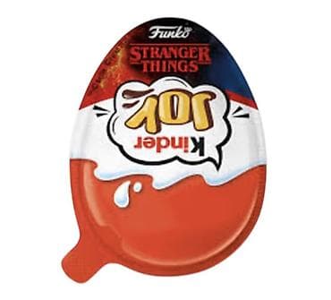 şokolad: Məhsul: Kinder Joy x Stranger Things – məhdud buraxılış Təsvir: - — 1