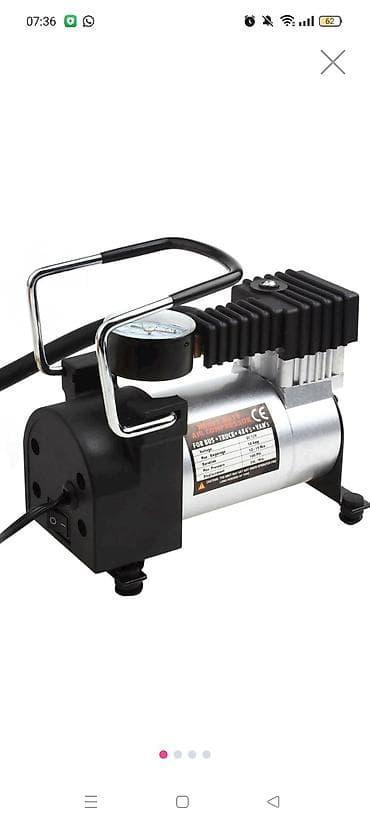 Ağır iş üçün portativ hava kompressoru – DC 12V Xüsusiyyətlər: - — 4