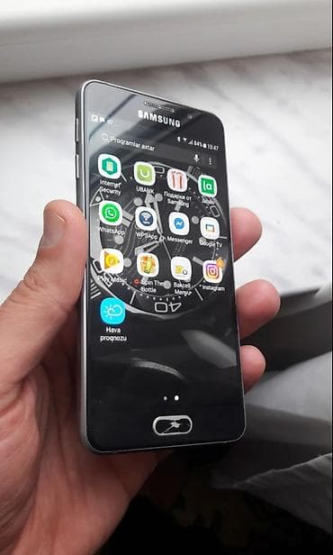 Samsung Galaxy A3 2016, 16 GB, rəng - Qara, Barmaq izi lalafo.az -da Samsung Galaxy A3 2016, 16 GB, rəng - Qara, Barmaq izi