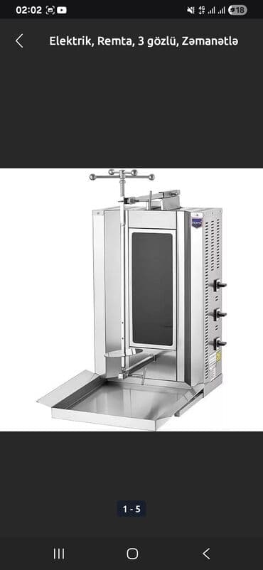 ət çəkən maşın qiyməti: Elektrik, Remta, 3 gözlü, Zəmanətlə — 3