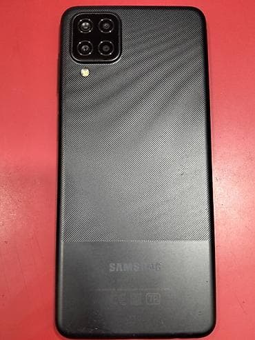a 10 s: Samsung Galaxy A12, rəng - Qara, Barmaq izi — 2