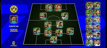 start navigator: EFootball hesabı – güclü komanda və zəngin heyət Xüsusiyyətlər: - İki — 1