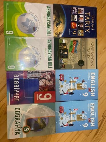 uc azerbaycan: Ədəbiyyat 9 Coğrafiya 9 İngilis dili 9, 2 ədəd Azərbaycan dili 9, 2 — 1