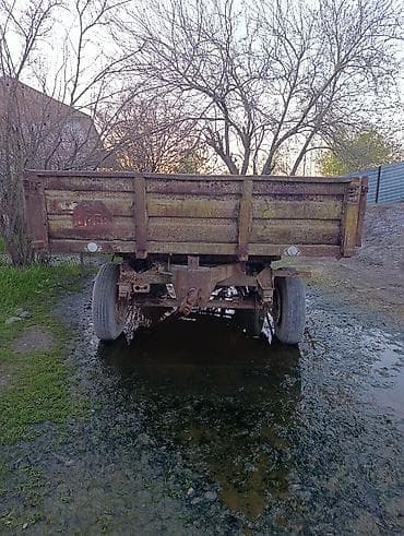 belşina təkər: Kənd təsərrüfatı üçün aqro qoşqu (2 oxlu, əyləcli) - Traktor üçün — 1