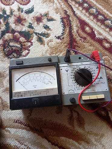 məhəbbət duyu: Analog univeral ölçü cihazı (avometr/multimetr) Xüsusiyyətlər: - — 2
