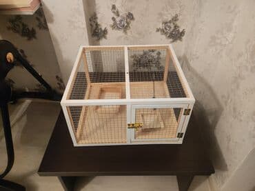 dovşan qəfəsi: Cücə,dovşan,bildirçin,tisbaga,pişik,quş ve s. Heyvanlar üçün qefesler — 4