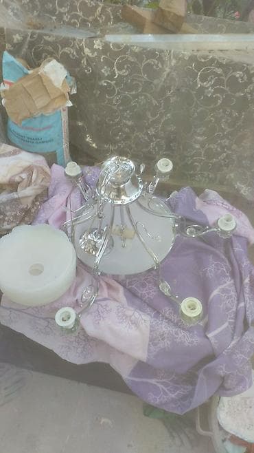 lustrlar: Çılçıraq, 6 lampa, Metal — 3