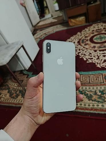 iphone xr irsad: IPhone Xs Max, 64 GB, Gümüşü, Face ID — 1