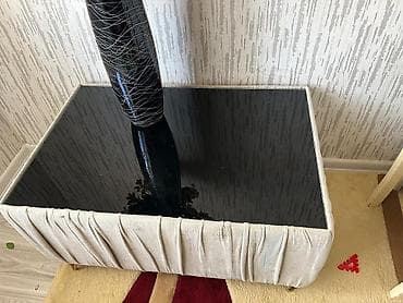 Masalar: Jurnal masası, Açılmayan, Şüşə, Kvadrat masa — 1