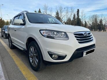 niva oturacaqları: Hyundai Santa Fe: 2.4 l | 2010 il Ofrouder/SUV — 4