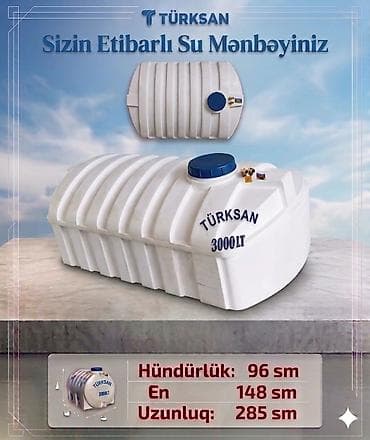 seyf az: TÜRKSAN su anbarları – geniş həcm seçimləri və etibarlı saxlanma üçün — 9