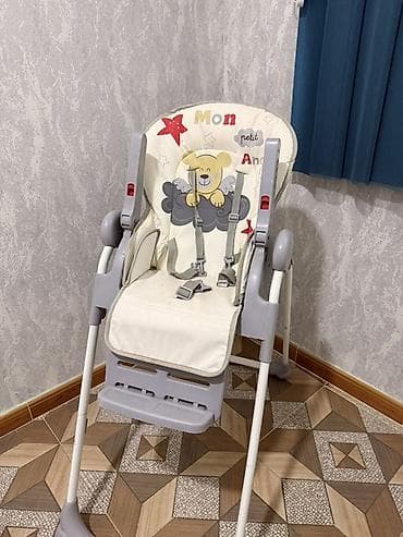 Yemək masaları, oturacaqları: Uşaq yemək stulu – Baby Home Az istifadə olunub - Qatlana bilən — 3