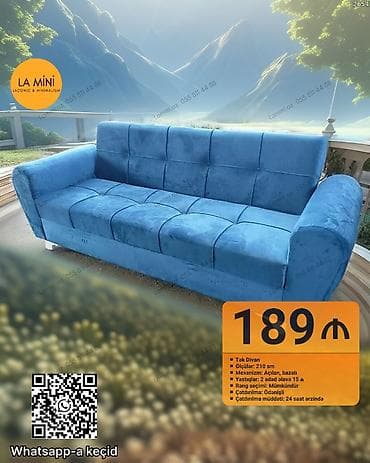 Divan, Açılan, Bazalı, Vеlur parça, Ödənişli çatdırılma lalafo.az -da Divan, Açılan, Bazalı, Vеlur parça, Ödənişli çatdırılma