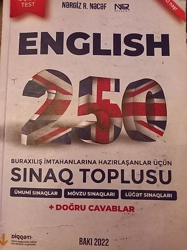 Velosipedlər: Məhsul: Test topluları dəsti Tərkib: - “English 2025 Test Toplusu” – — 7