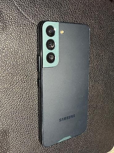 s20 fe ekran: Samsung Galaxy S22, 128 GB, rəng - Qara, Barmaq izi — 1