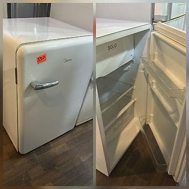 mini soyudu: 1 qapılı Midea Soyuducu Satılır, rəng - Ağ — 1