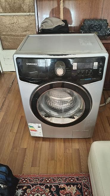 elektrik qaz: Paltaryuyan maşın Samsung, 6 kq, Avtomat, Qurutmasız — 7
