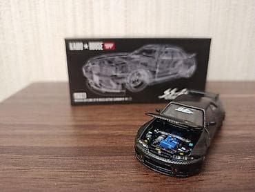 KAIDO HOUSE x Mini GT – Nissan Skyline GT‑R (R33) Active Carbon R V1.0